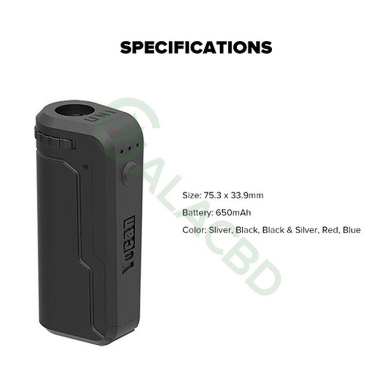 Yocan UNI Box Mod Magnetic 510 Thread Battery For CBD Oil/THC/Wax ...